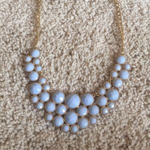 Periwinkle Blue statement necklace